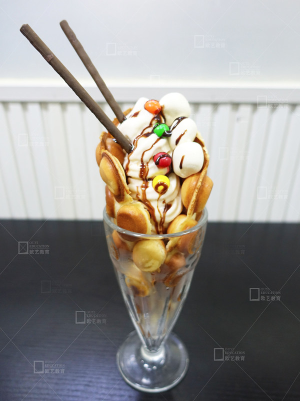 鸡蛋仔冰淇淋