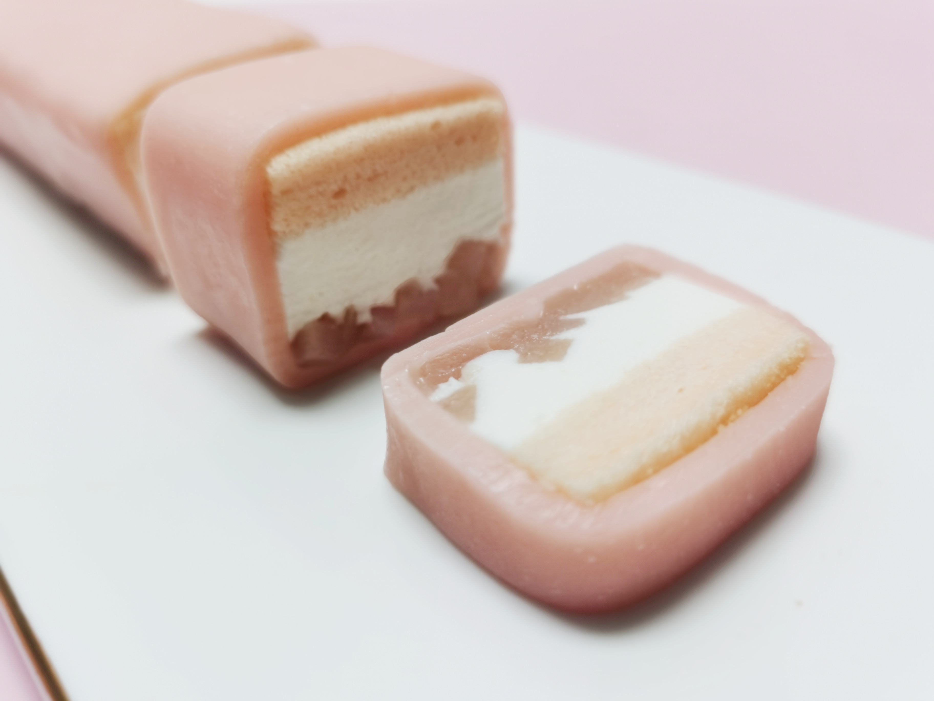欧艺课堂|一口就爱的蜜桃白玉卷 美味可口颜值高